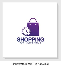 diseño creativo del logotipo de la bolsa de compras vectores, compras, plantillas del logotipo de la tienda, logotipo comercial y financiero vectores