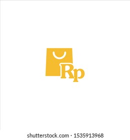 Creative shopping bag vector design isolated on white background. Icon for ecommerce, marketplace, and business.