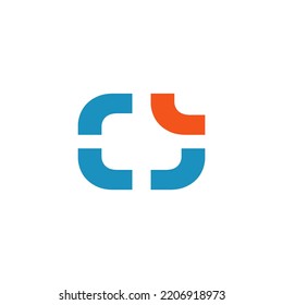 creative sign mark iconic logo O design vector concept, modern letter O monogram iconic design vector ideas, elegant O logotype geometric isolated on white background with circle, colorful and simple