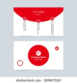 Creative simple business card universal business card