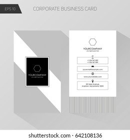 Creative simple Business Cards Template.