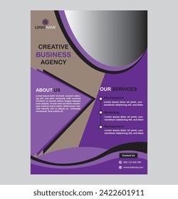 Creative simple Business Flyer Template