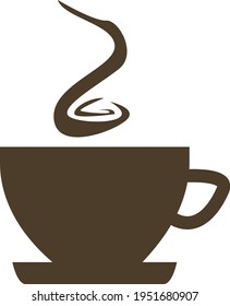 creative simple coffee logo vector design