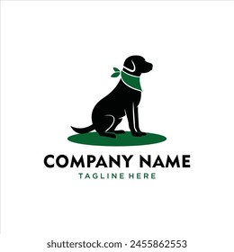 creative Simple Dog Silhouette Logo, design inspiration, vector