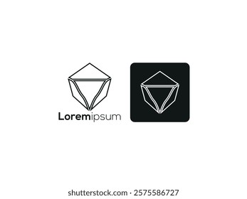 Creative Simple Elegant Geometric Minimalist Logo