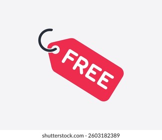 Creative and Simple Free Icon Illustration with Smooth Curves and Modern Style, Ideal for Web and App Designs