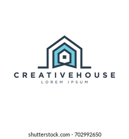 Creative Simple House Logo Symbol