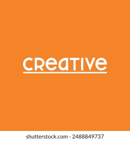 Creative simple letter logo design