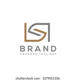 creative and simple letter s logo vector