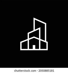 creative simple logo design realty