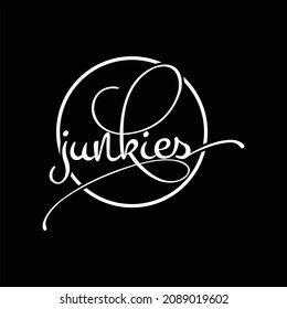 creative simple logo design  script