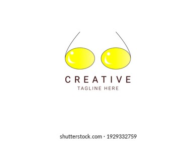 Creative simple logo and minimalist