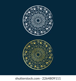 Creative  and simple Mandala design Template