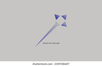 creative simple minimal logo design with light background
