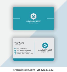 Creative Simple modern professional business card template design