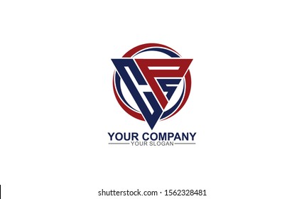 creative simple modern strong initial CPS Logo template vector icon for any business, 
accounting, consulting, fitness, real estate. constructions