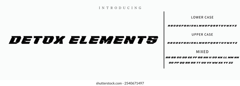 Creative simple modern urban alphabet font. Digital abstract futuristic, logo, music, sport, minimal technology typography. Simple numeric vector illustration.