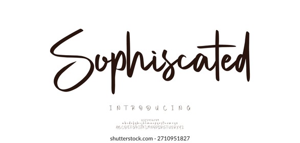 Creative simple modern urban alphabet font. 