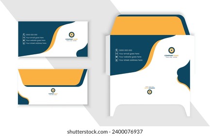 Creative, Simple and professional envelope template or envelope design