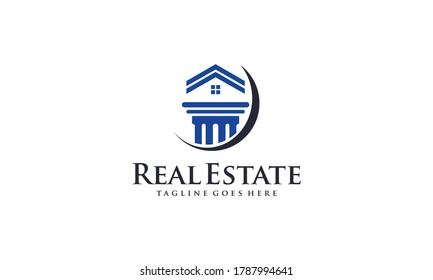 Creative, simple, and smart home for logo design vector editable	
