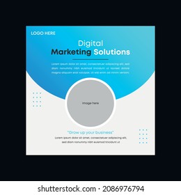 creative simple Social media banner