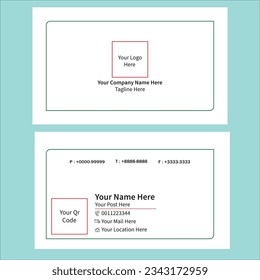 Creative simple Style Business Card