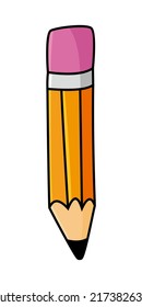 Kreatives, einfaches und einzigartiges Stift-Symbol-Vorlage, Vektordesign