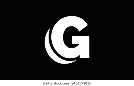 creative simple vector design initial G logo