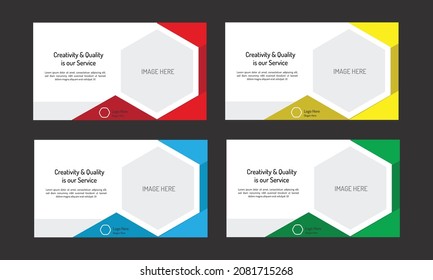 Creative simple Web Banner Design 2022