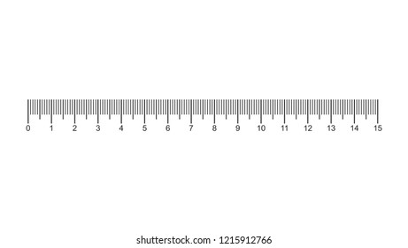 Creative size indicators. Black scale, markup for rulers. Different unit distances. Art design horizontal measure scale distances. Vector illustration.