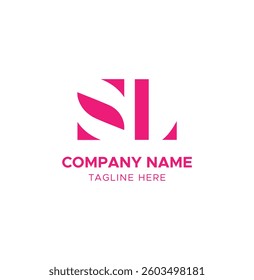 Creative SL Letter Logo – Premium Typography Branding

