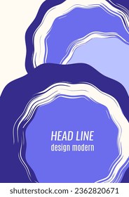 Creative sleek overlapping shapes. Sale offer. Fashionable art for cover, poster, internet, page, social, media, announcement, greeting postcard Vector illustration