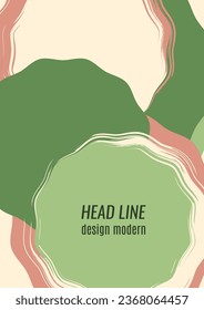 Creative sleek overlapping shapes. Sale offer. Fashionable art for cover, poster, internet, page, social, media, announcement, greeting postcard Vector illustration