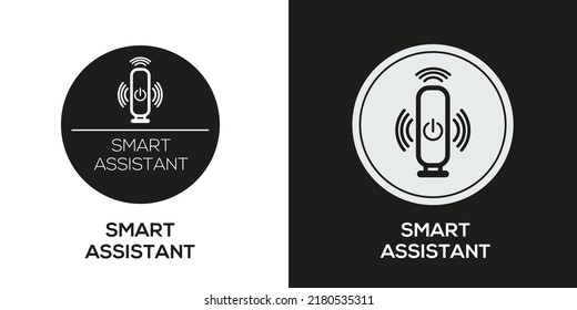 Creative (Smart assistant) Icon, Vector sign.