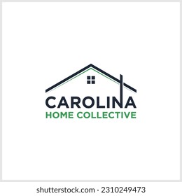 creative smart home logo detailing on clean background