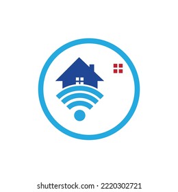 Design für kreatives Smart-House-Logo