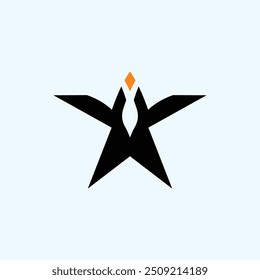 Design do logotipo Creative Smart Star.