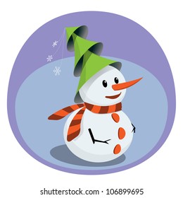 Creative snowman