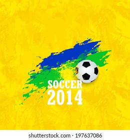 Creative Soccer Soccer ball Design / Soccer ball Poster, banner, postcard, brochure 