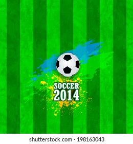 Creative Soccer Soccer ball Design / Soccer ball Poster, banner, postcard, brochure 