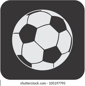 Creative Soccer Ball Icon