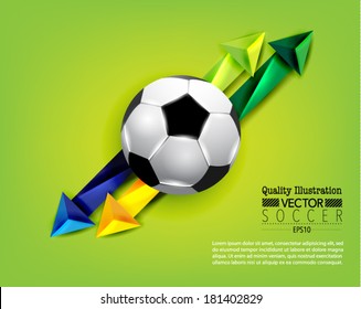 Creative Soccer Vector Design