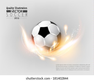 Creative Soccer Vector Design