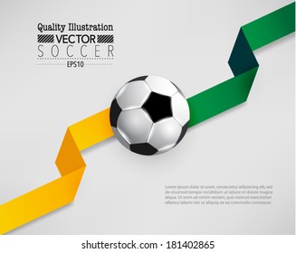 Creative Soccer Vector Design