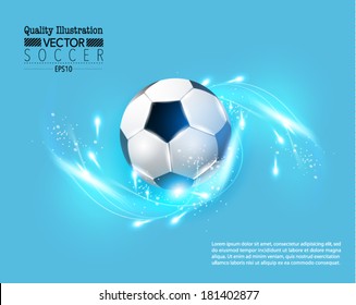 Creative Soccer Vector Design