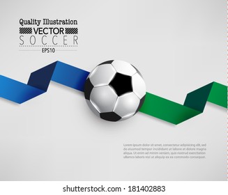 Creative Soccer Vector Design