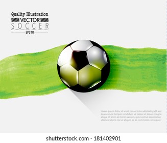 Creative Soccer Vector Design