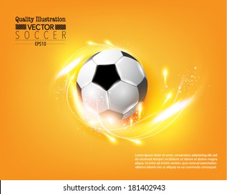 Creative Soccer Vector Design