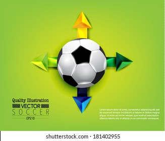 Creative Soccer Vector Design