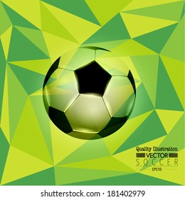 Creative Soccer Vector Design